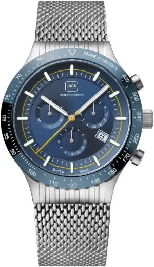 with Steel case and Date Display | Men's Watch with Swiss Super-LumiNovapointers and infection pig originate Indices | GW-34 Glock Men's Quartz Watch | 43mm case | Wristwatch 