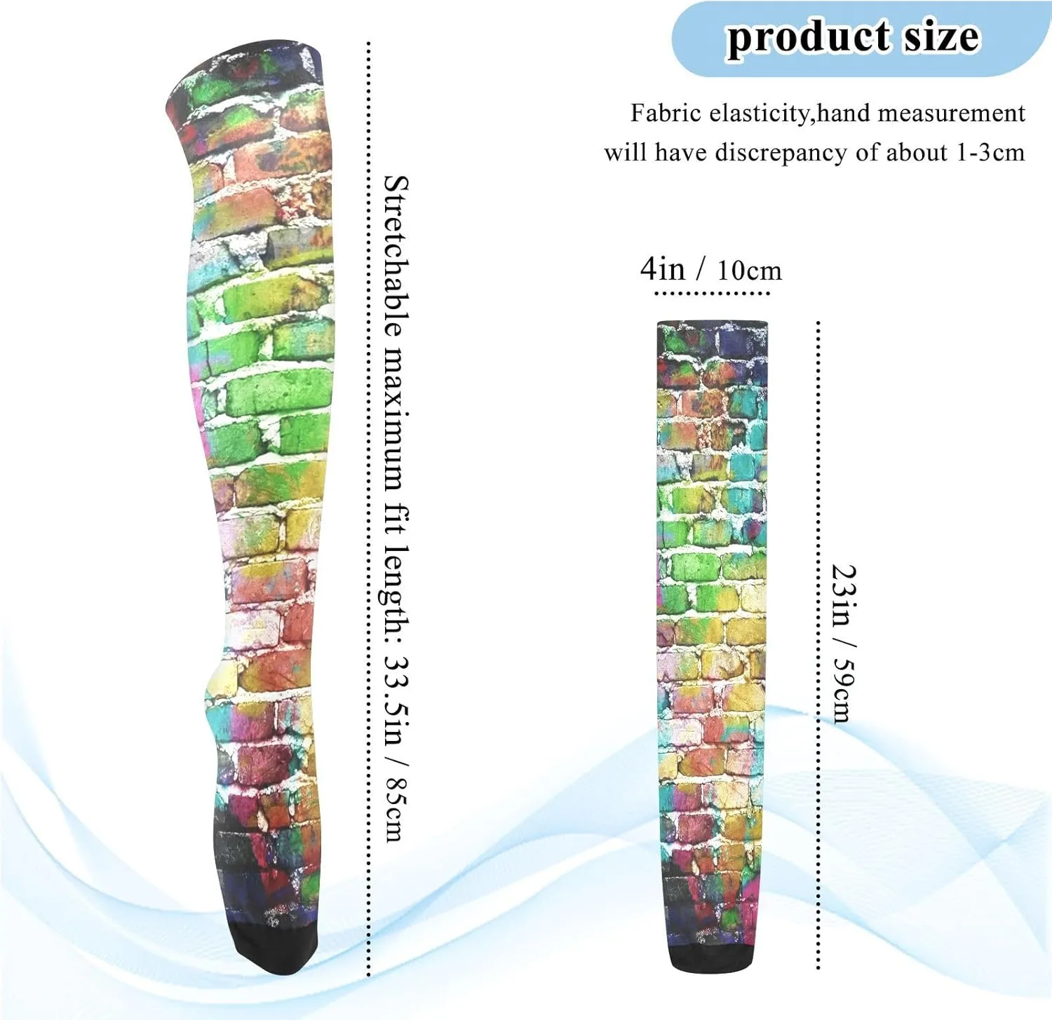 Women Running Cycling Hiking Long High Knee Stock confirm traverse subtlety precisely sphere breed Casual Athletic Stockings Soft Breathable Socks for 