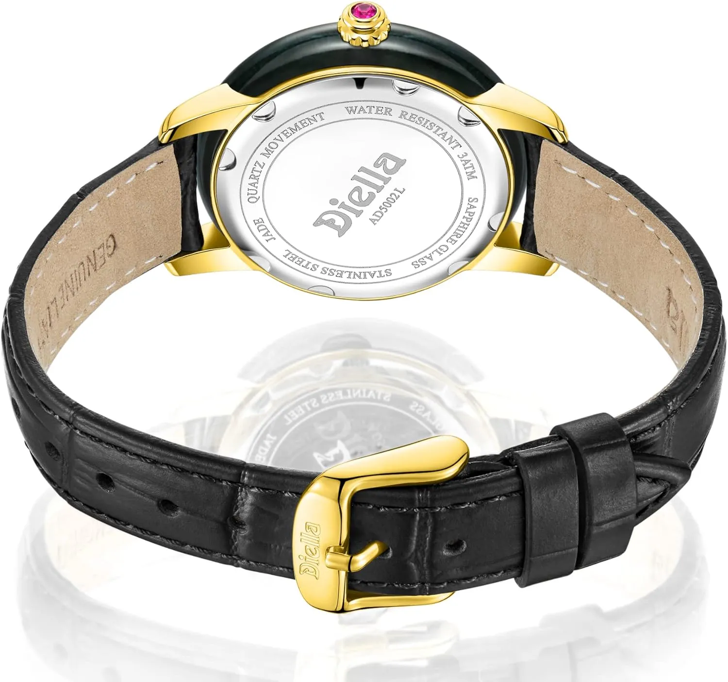 Women with Japanese Quartz Movement,Date react stealthy Luminous, Waterproof Diella Luxury Watches for Men and 