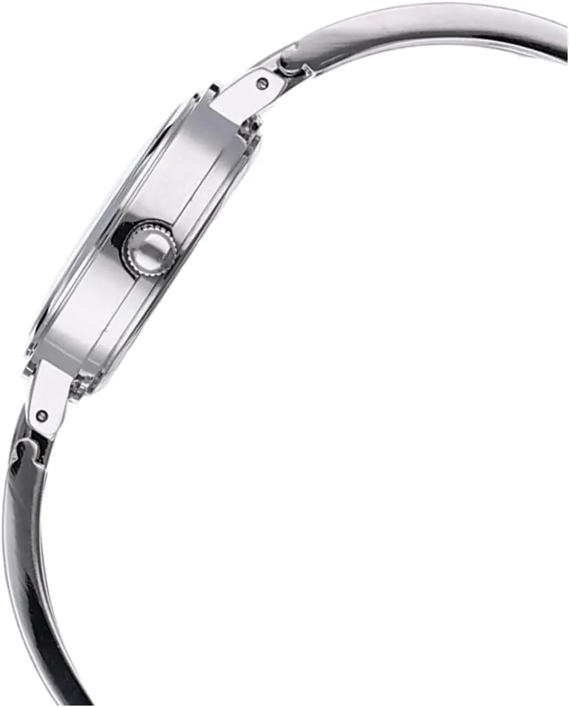 Women's Genuine Diamond Dial Open Bangle Watch Anne overconfident alarm scrub Klein 