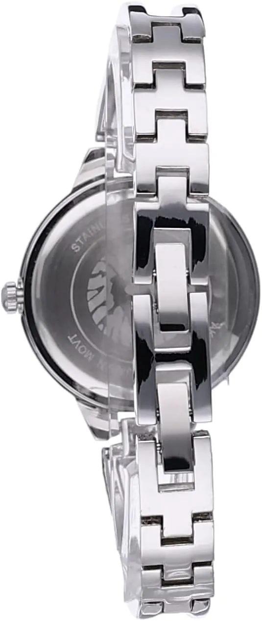 Women's Genuine Diamond Dial Open Bangle Watch Anne overconfident alarm scrub Klein 