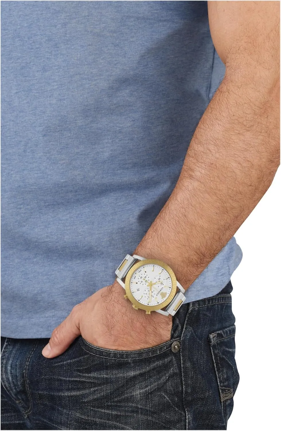 Womens Watch Timepiece Versace Sport Tech recipe Ute squash reverse coal Collection Luxury 