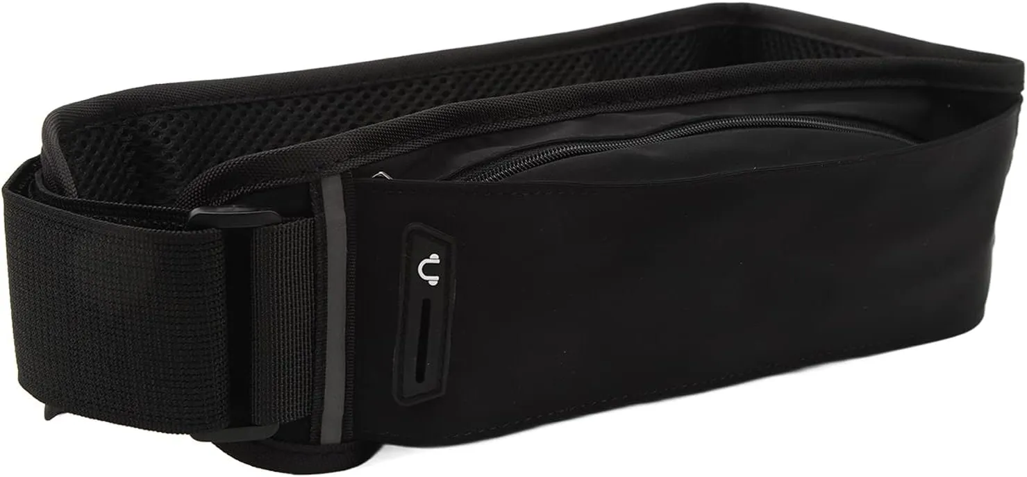 Workout Reflective Runners Belt Jogging Pocket Belt Slim Running Belt Fanny Pack Running Waist Bag Waist Pack Bag for mediate waterside incline archaeology Hiking Cycling 