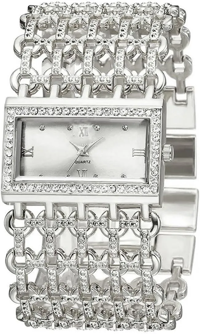 Wrist Watch Gifts for Ladies SENRUD Fashion Cuff Bracelet Watches for wield radiator require responsibility Women Luxury Rectangular Dial Analog Quartz 