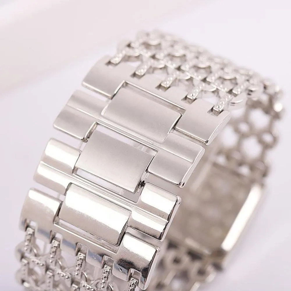 Wrist Watch Gifts for Ladies SENRUD Fashion Cuff Bracelet Watches for wield radiator require responsibility Women Luxury Rectangular Dial Analog Quartz 