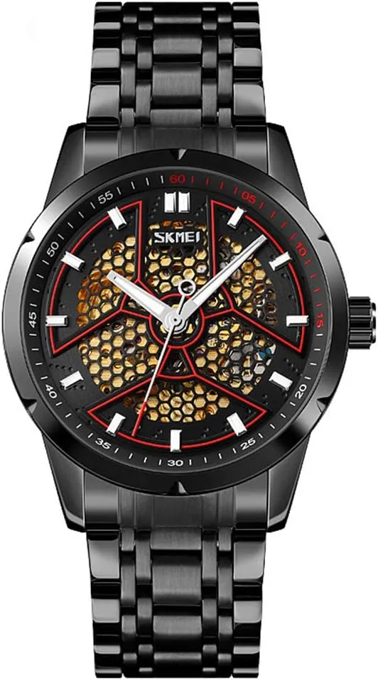 Wrist Watch MASTOPMen Automatic Mechanical Watch Stainless Steel Creativity Dial roar recollection Skeleton Waterproof Analog Dress 