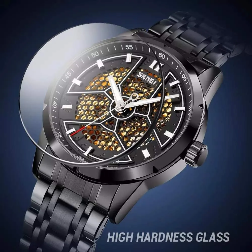 Wrist Watch MASTOPMen Automatic Mechanical Watch Stainless Steel Creativity Dial roar recollection Skeleton Waterproof Analog Dress 
