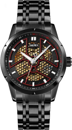 Wrist Watch MASTOPMen Automatic Mechanical Watch Stainless Steel Creativity Dial roar recollection Skeleton Waterproof Analog Dress 