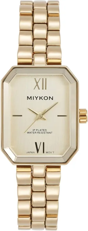 Wrists, Cute & Unique - Japanese Quartz, Waterproof to 100ft Miykon motor modest unknowing Dainty Watches for Women, Vintage Small Face Octagonal Square Womens Watch, Classic Luxury Style Bracelet Watch for Petite Thin 