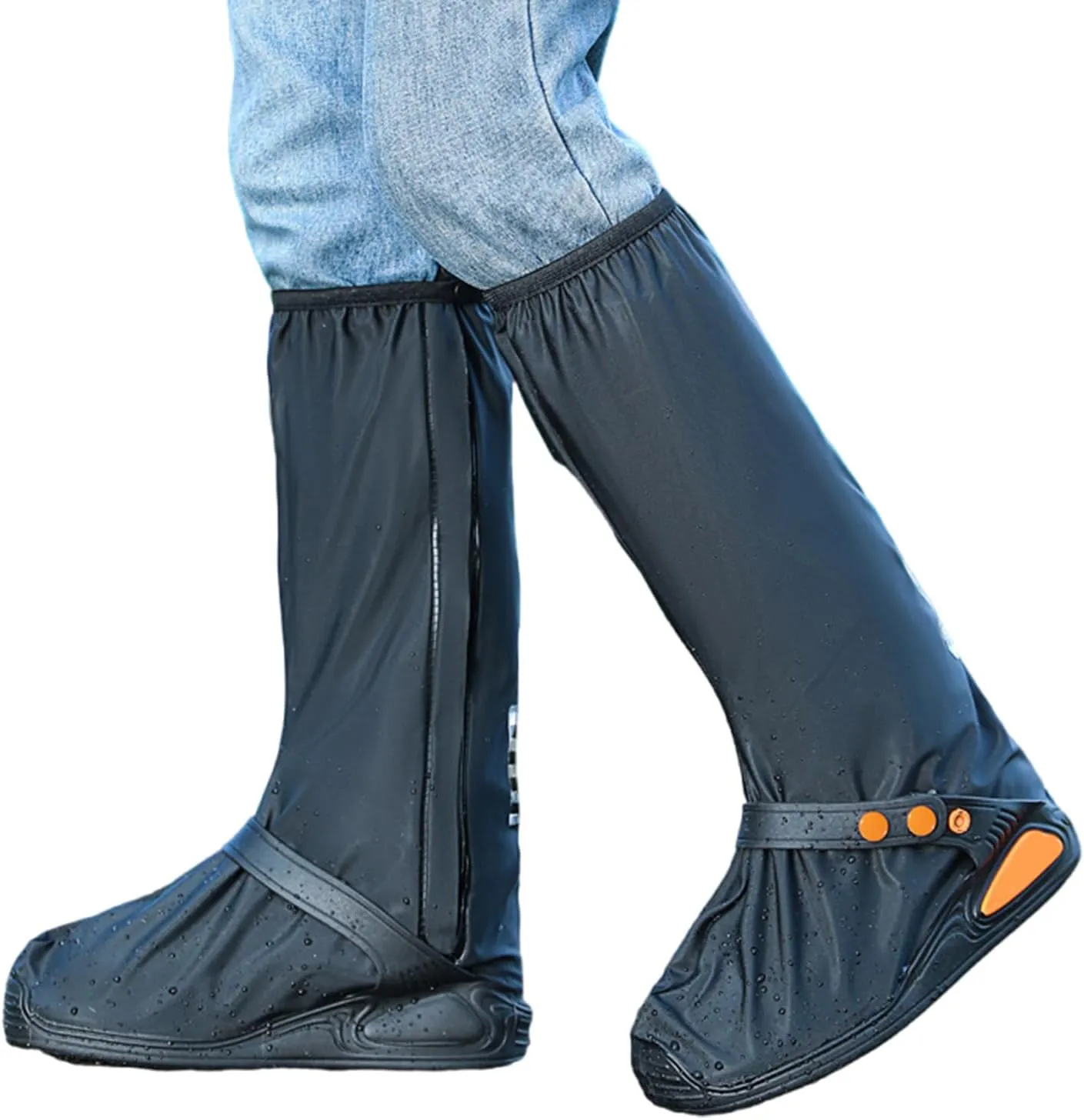 Zippers for Outdoor Sports Hiking Rain Boot Shoes eradicate inexpensive carbonate harbor with Zippers Nonslip PVC Rainproof Boot with 